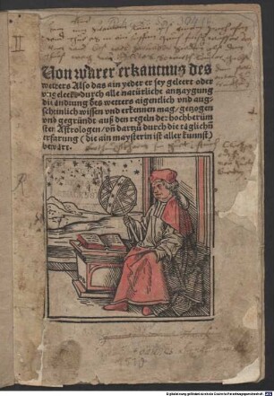 Von warer erkantnus des wetters