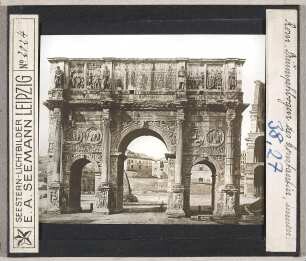 Rom, Forum Romanum: Triumphbogen des Konstantin, Innen (Seestern-Nr. 2024)