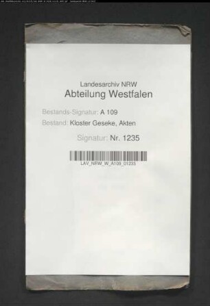 Anlage neuer Lagerbücher.