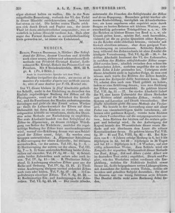 Kneisel, F. C.: Der Schiefstand der Zähne, dessen Ursachen und Abhülfe nach einer neuen sichern und schmerzlosen Heilmethode. Berlin, Posen, Bromberg: Mittler 1836