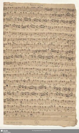 3 Sacred songs - Mus.3263-E-505 : Coro