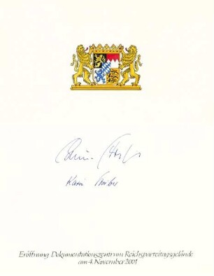 Edmund Stoiber; Karin Stoiber