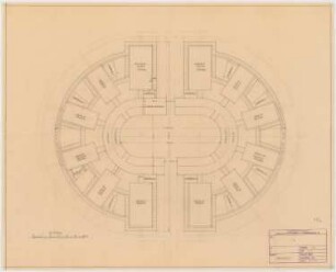 Tonfilmatelier (Filmstadt), Berlin-Gatow: Grundriss 1:500