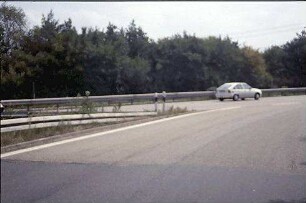 Ausfahrt aus Kreisel Südwest (Karlsruhe Richtung Baden-Baden) zu Fahrbahn Süd der B500 (Iffezheim Richtung Baden-Baden)