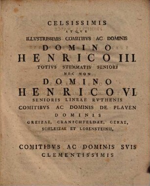 Dissertatio Ivris Vniversalis De Conditionibvs Principis Diversis