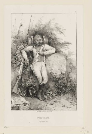 Pupille, jeune hollandais, 1811, Blatt 38 der Folge "Kaiser und die kaiserliche Garde"