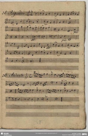 36. Anonymus, Andante, C-Dur