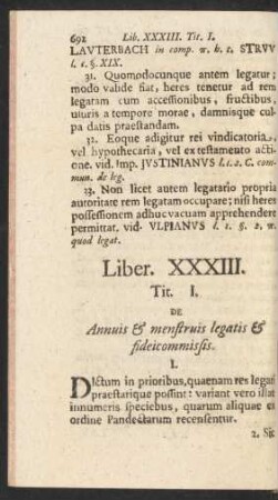 Liber XXXIII