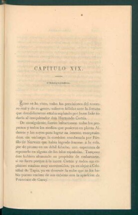 Capítulo XIX. - Chasqueados.