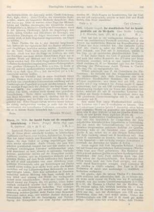 605-606 [Rezension] Sturm, Wilh., Der Apostel Paulus und die evangelische Ueberlieferung. 2 Theile