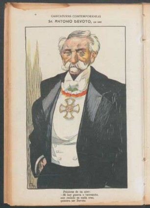Sr. Antonio Devoto : Caricaturas contemporáneas