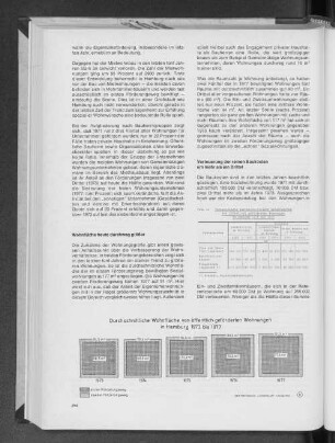 Tab. 2: Veranschlagte durchschnittliche Gesamtkosten von öffentlich geförderten Wohnungen in Hamburg 1973 und 1977