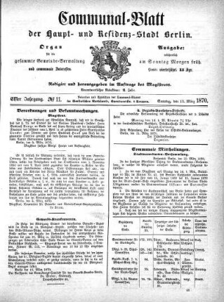 1870,11: No. 11, 13. März 1870