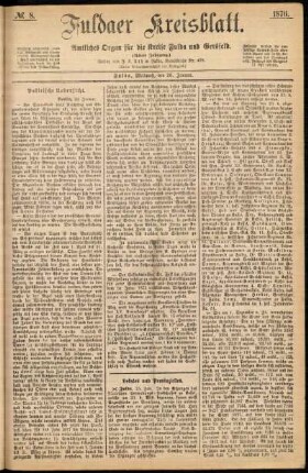 Ausgabe vom Mittwoch, den 26. Januar 1876.