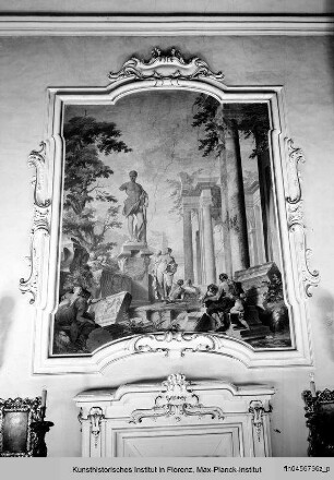 Ruinenlandschaft mit Figuren
