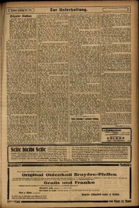 Zweite Ausgabe vom Sonntag, den 27. Juli 1924.