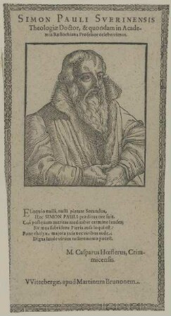 Bildnis des Simon Pauli des Älteren