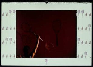 Kalenderblatt Tennis