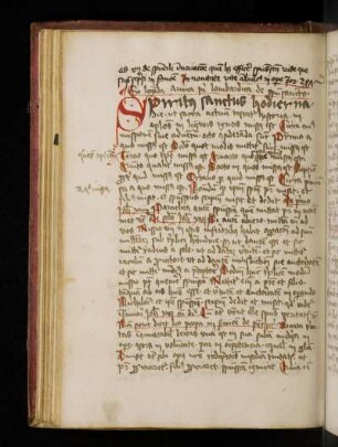 Jacobus de Voragine: Legenda aurea. De sancto spiritu.