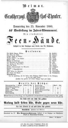 Feen=Hände