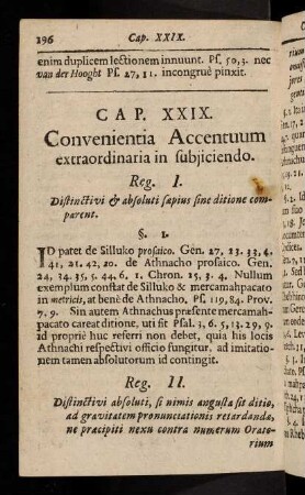 196-206, Cap. XXIX. Convenientia Accentuum.
