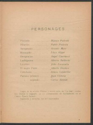 Personages