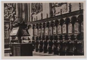 Piacenza, San Sisto, Chorgestühl