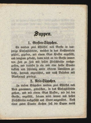 Suppen.