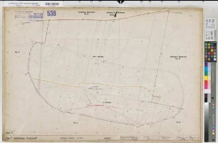 Grafschaft (Schmallenberg), Umlegung Grafschaft, Bl.7 Zuteilungskarte Flur 7
