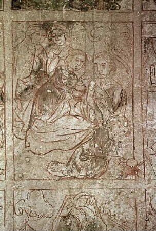 Szenen aus dem Alten Testament — 3. Reihe, 6. Bild: Lot und seine Töchter