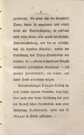 Nürnbergische Denkblätter : oder Stimmen d. Gegenwart u. Vergangenheit über Nürnberg