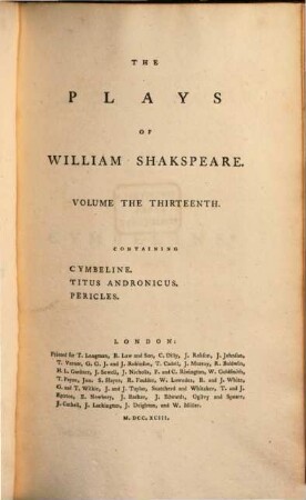 Plays, T. 13