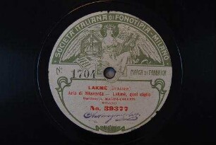 Lakmè : Aria di Nilakanta - Lakmè, quel ciglio / (Delibes)