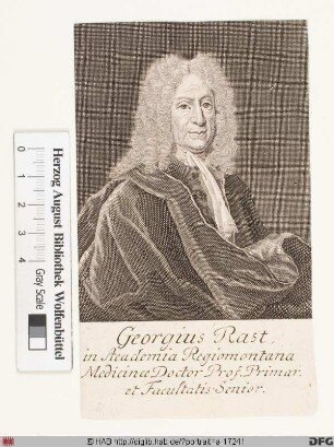 Bildnis Georg Rast