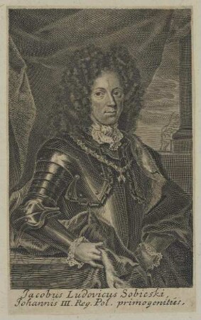 Bildnis des Jacobus Ludovicus Sobieski