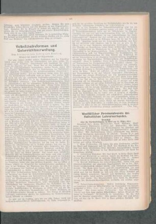 Westfälischer Provinzialverein des Katholischen Lehrerverbandes : Protokoll über die Vorstandssitzung in Werl am 18. März 1914