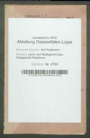 Erblasser: Hapig, Clara, geb. Kayser: