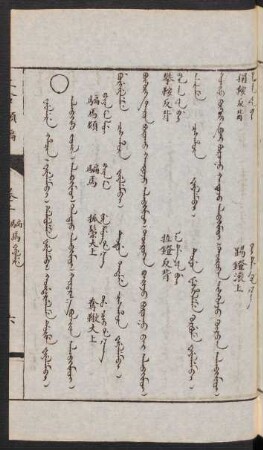 Fiyelere hacin = Alabkikü jüil [Valabgigu jujil] = 騙馬類