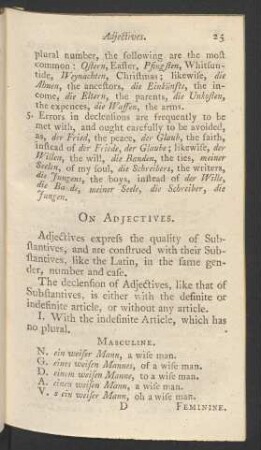 On Adjectives.