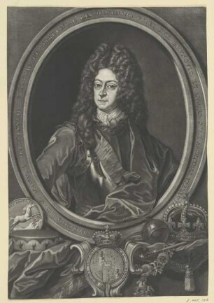 Bildnis des König Georg I. von England