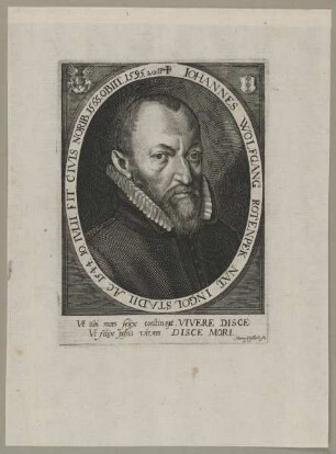 Bildnis des Iohannes Wolfgang Rotenpek