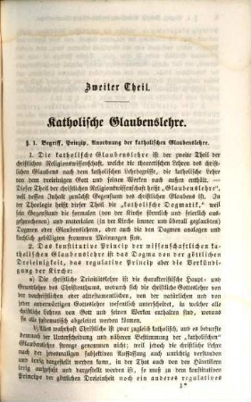 Handbuch der christlichen Religionswissenschaft : für Religionslehrer und Seelsorger, gebildete Laien und höhere Studirende, 2. Katholische Glaubenslehre
