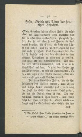 Feste, Spiele und Tänze der heutigen Griechen