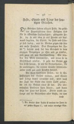 Feste, Spiele und Tänze der heutigen Griechen