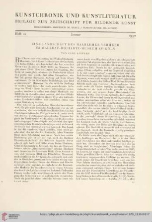 Heft 10 (Januar 1930)