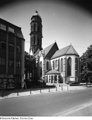 Göttingen. St.-Jacobi-Kirche. Außenansicht