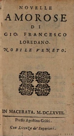 Novelle amorose