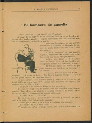 El bombero de guardia