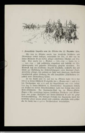 7. Französische Angriffe