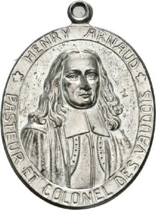 Medaille auf Henri Arnaud